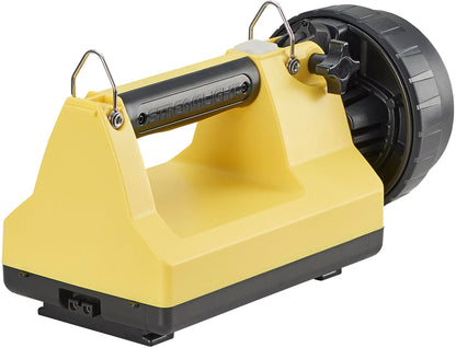 Streamlight 45871 E-Spot LiteBox 1150-Lumen 110000 Candela Rechargeable Spot Beam Lantern with AC/DC Charging, Heavy Duty Shoulder Strap, and Mounting Rack, Yellow