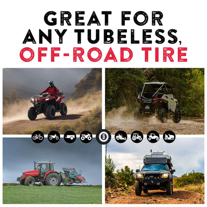 GlueTread Expedition All-Inclusive Off-Road Tire Repair Kit | Repair Any Kind of Tire Damage or Puncture | Includes Sidewall Tire Repair Patches, Plugs, and Colby Emergency Valve Stems