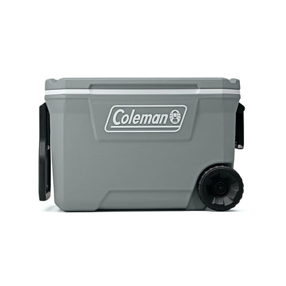 Coleman 316 62QT WHL 5859 Cooler Bundle with Quad Camping Chair and Built-in 4 Can Cooler