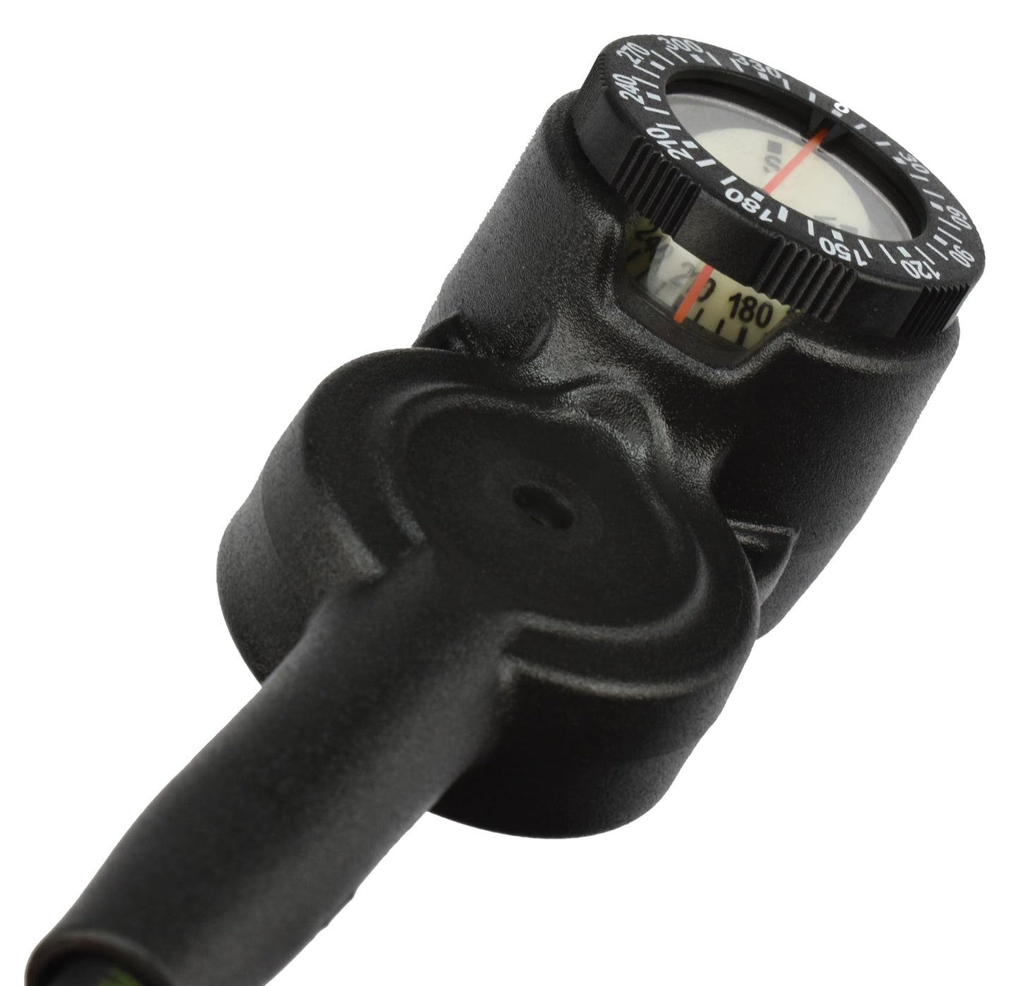 SEAC Sub Console 3 Pressure Depth Gauge and Compass, Red, One Size (0600012005000A)