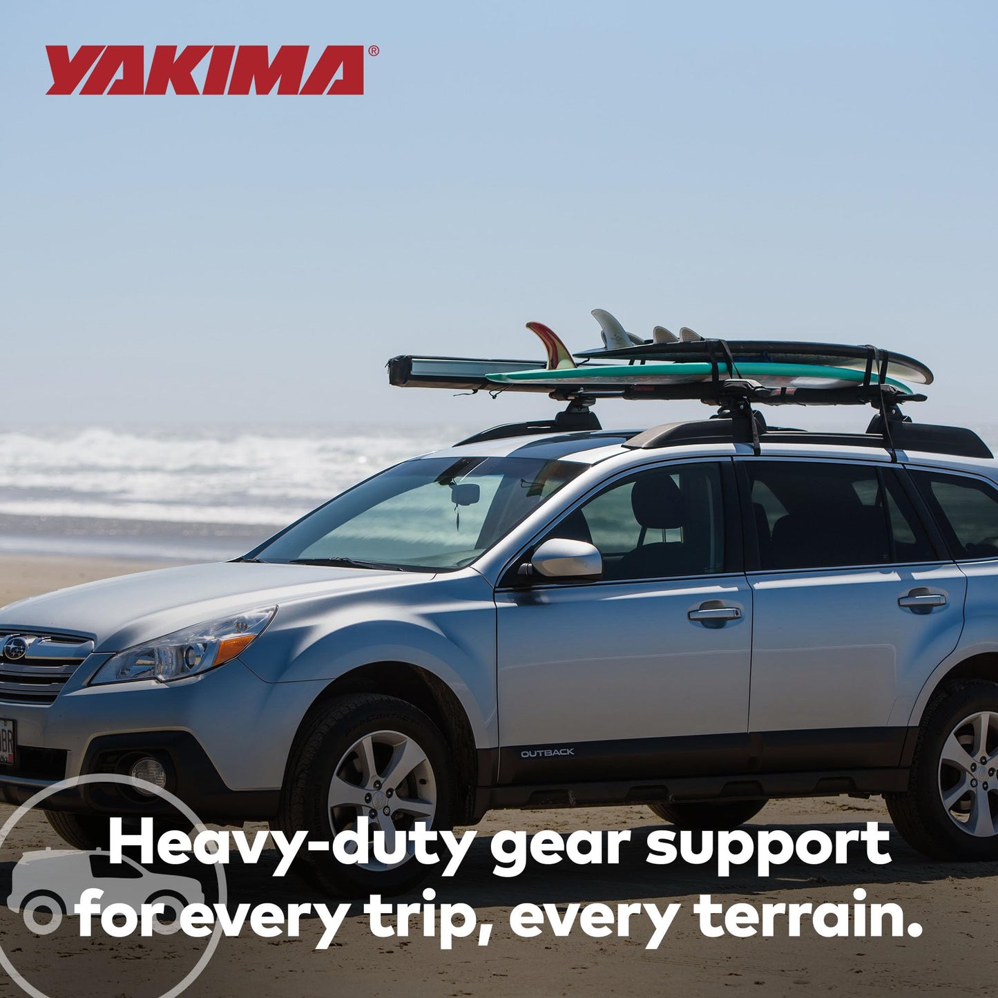 Yakima - HD Bar, Heavy Duty Crossbar, Large (68")