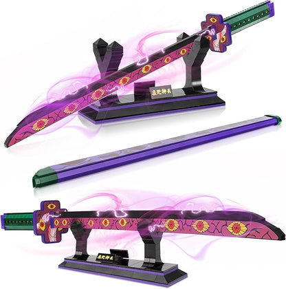 TOY PLAYER Demon Sword Toy Building Set Compatible with Lego with Scabbard and Stand Anime Sword Toy Building Set for Collecting and Gifting (789 Pcs)