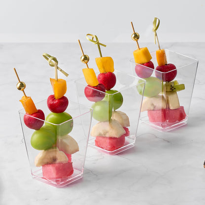 Kucoele 5oz Plastic Charcuterie Cups, 50 Sets