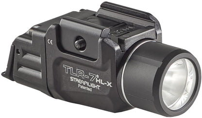 Streamlight 69458 TLR-7 HL-X USB 1000-Lumen 22000-Candela Rechargeable Rail Mounted Weapon Light with Interchangeable High & Low Switches and Key Kit, Black