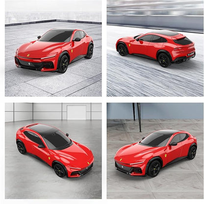RASTAR Ferrari Remote Control Car 1/24 RC Ferrari Purosangue Toy Car for Kids Adults RC Sports Car – Red FUV