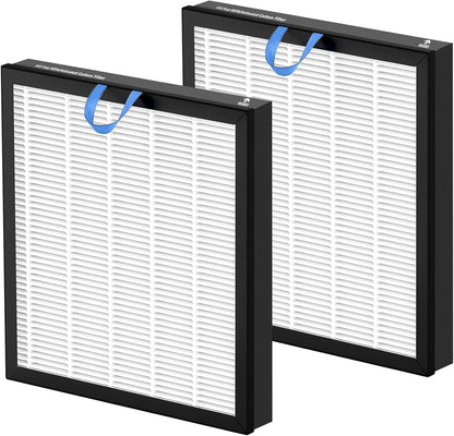 LEVOIT Vital 100S Replacement Filter - 3-in-1 High-Efficiency Activated Carbon | Compatible with Vital 100S & 100S-P, White