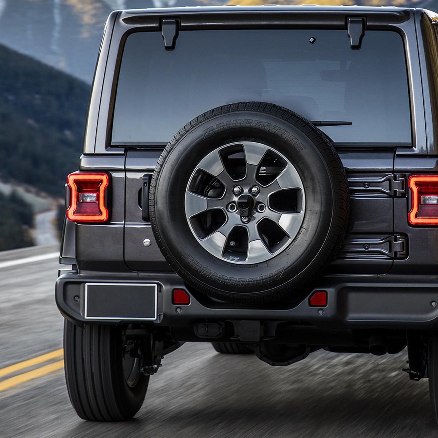 XOOKUN Adjustable jl Spare Tire Carrier Composition 2018 2019 2020 2021 2022 2023 2024 (Includes 4XE Models) Jeep Wrangler JL JLU 2/4 Doors with Camera Slot (Without Camera) Up to 40 inch