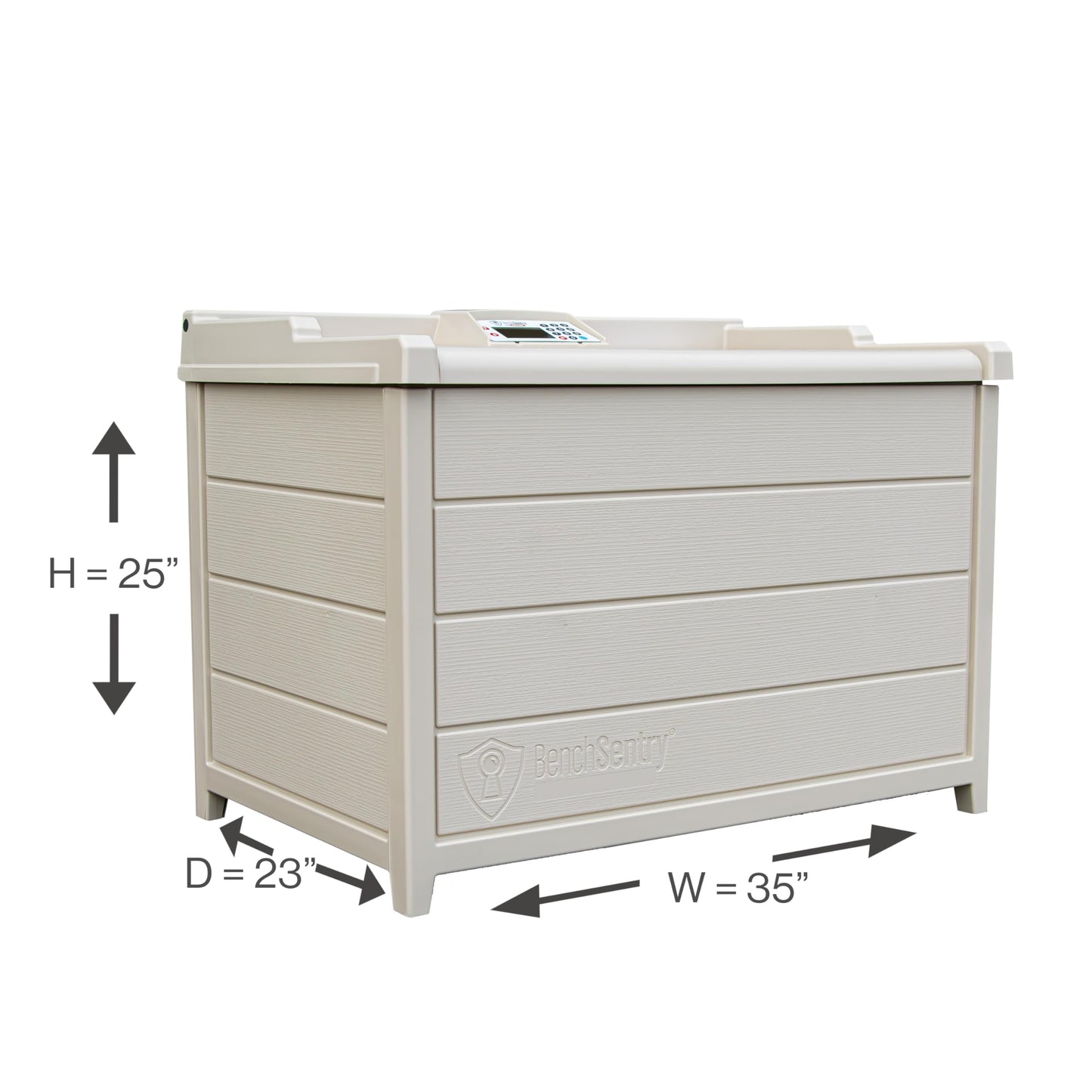 BenchSentry Connect by Genie Tan Package Delivery Box for Outside