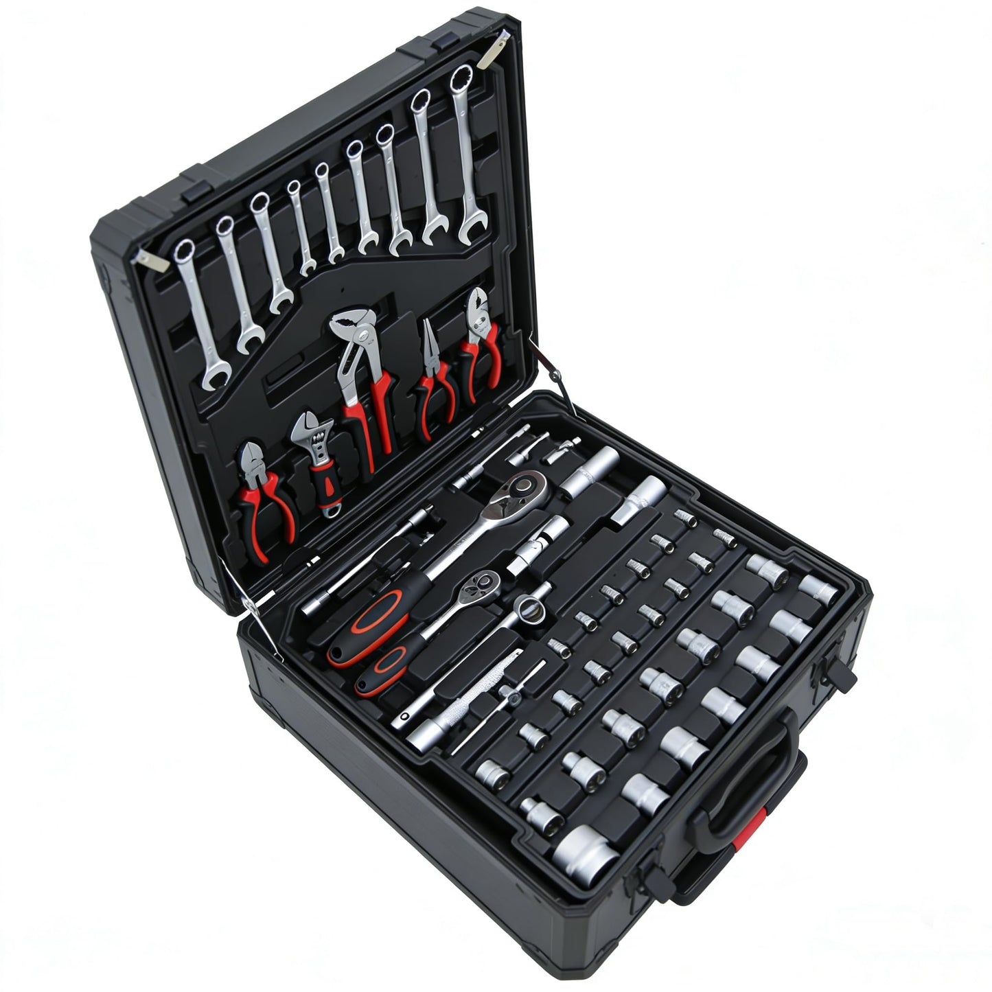 Hantinstom 900PCS Pro-Grade Tool Set: Massive Selection; Heavy-Duty Rolling Toolbox; For Professional Repair, Maintenance & Industrial Use
