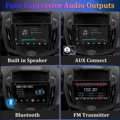 7" Car Stereo Radio for Ford F150/F250/F350 2004 2005 2006 2007 2008 2009 2010 2011 2012 2013 2014, Android 13 Car Radio with CarPlay Android Auto, Support GPS Navi Bluetooth SWC FM DSP Backup Camera
