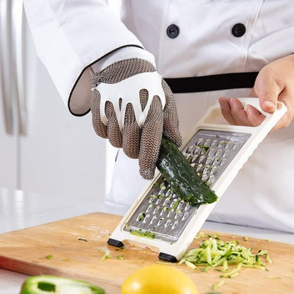Dowellife Cut Resistant Chainmail Glove - Food Grade Stainless Steel for Butchers & Chefs | X-Small
