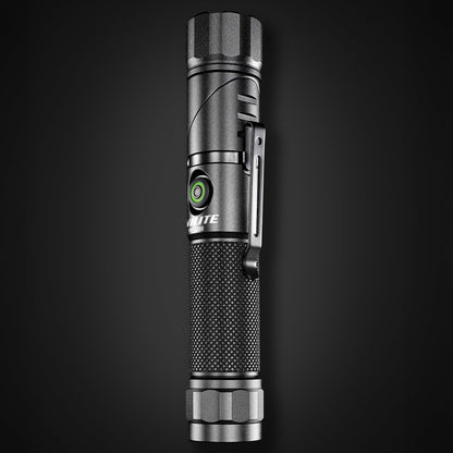 Unilite FR-1200 Right Angle Flashlight – 1200 Lumen LED, 90° Rotating Head, USB-C Rechargeable, Magnetic Base, IP65 Water & Dust Resistant, Impact Resistant, Pocket Clip Included