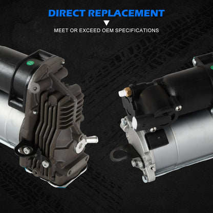 ZumuraAuto Air Suspension Compressor Pump 1663200104 1663200204, Compatible with Mercedes-Benz GL450 W166 GL-Class X166 2013 2014 2015 Air Compressor Pump Part