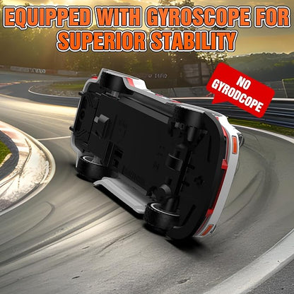 RC Drift car 1/43 Mini Rc Drift car with Gyroscope 2.4GHz Full Proportional Remote control Cars 4WD High Speed Racing with Lights Racing Tires Model Cars Gift for Adults Kids Boys Girls