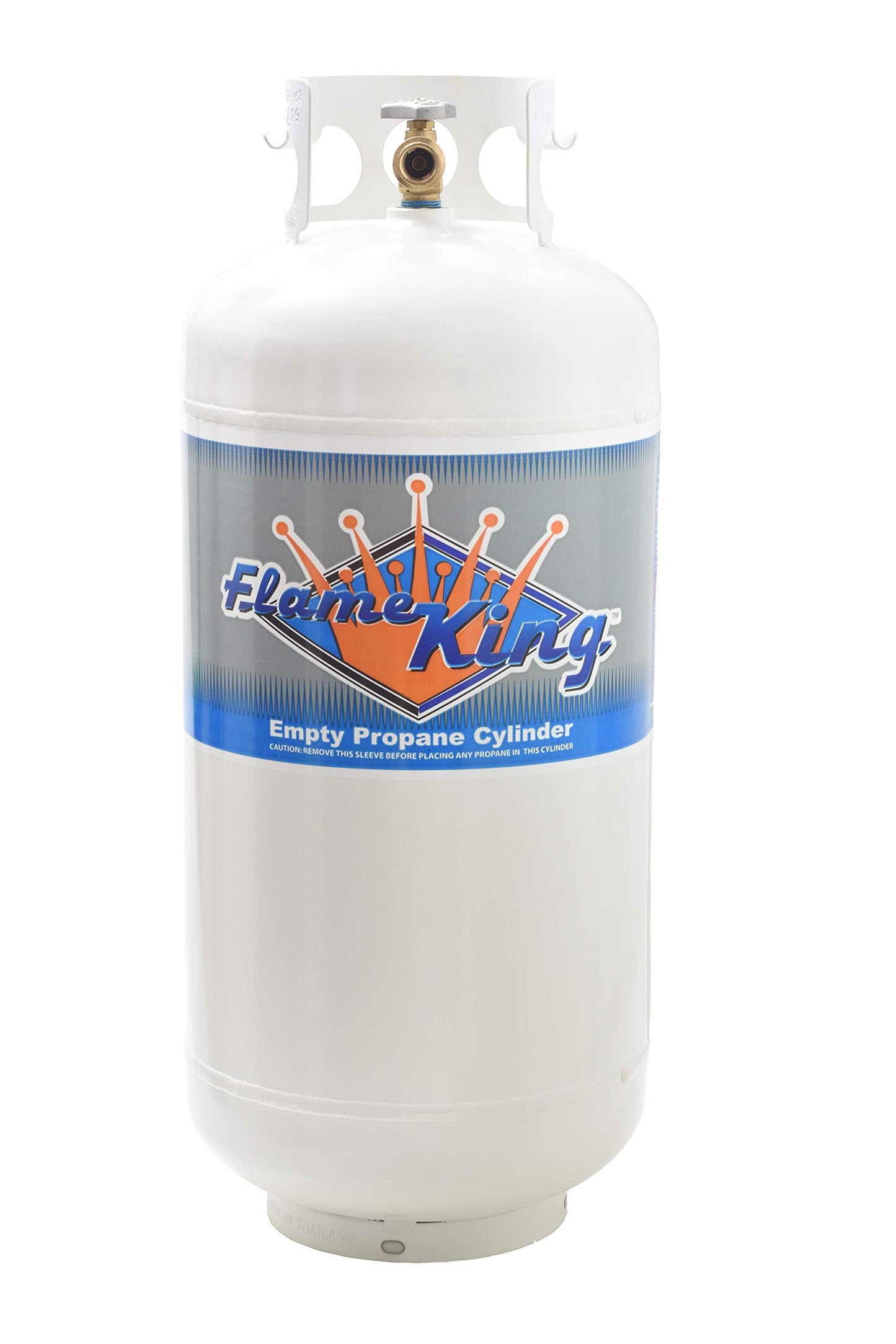 Flame King 40lb Propane Tank Cylinder with Base Stabilizer