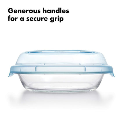 OXO Good Grips GLASS PIE PLATE WITH LID