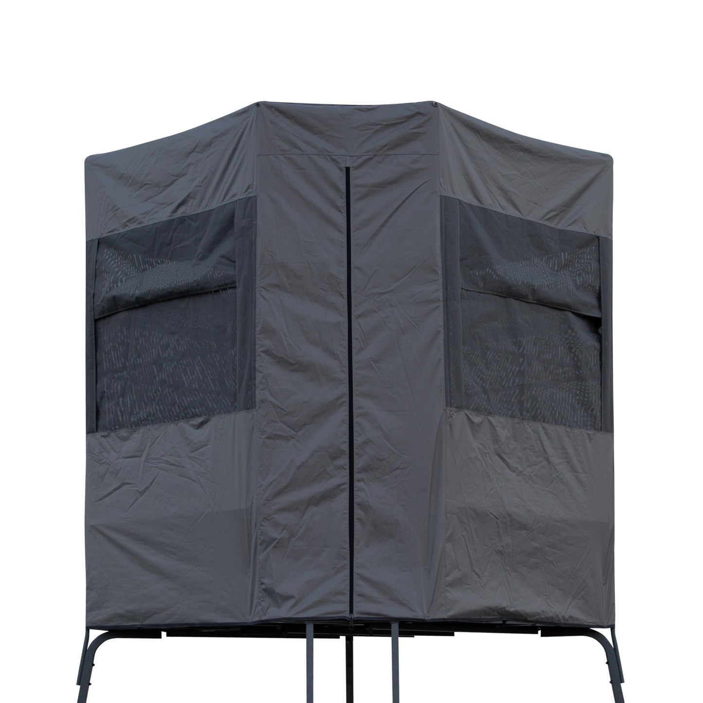 Rivers Edge® Shooting Platform Blind Enclosure, Added Concealment, Lightweight Frame, Installs in Under One Minute, View-Through One Way Fabric, Oversized Windows, Ample Headroom, RE402B