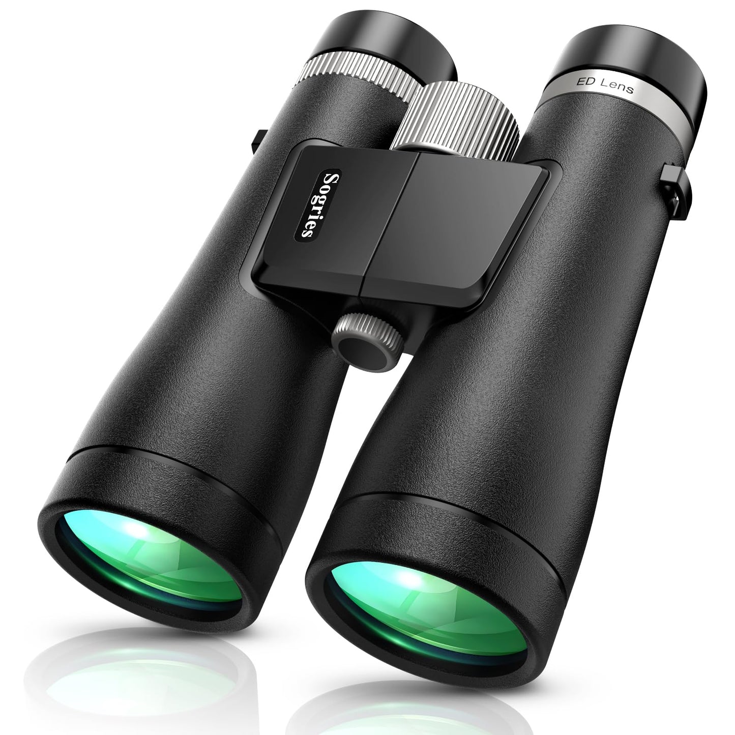 Sogries Binoculars for Adults High Powered Waterproof Compact Binoculars for Bird Watching Travel Low Light Vision Hunting Stargazing Concert Sports Long Range Birding Binocular (ED 12X50)