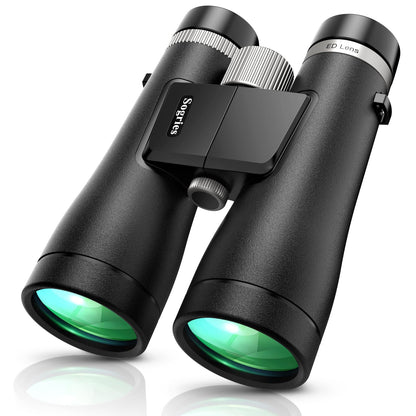 Sogries Binoculars for Adults High Powered Waterproof Compact Binoculars for Bird Watching Travel Low Light Vision Hunting Stargazing Concert Sports Long Range Birding Binocular (ED 12X50)