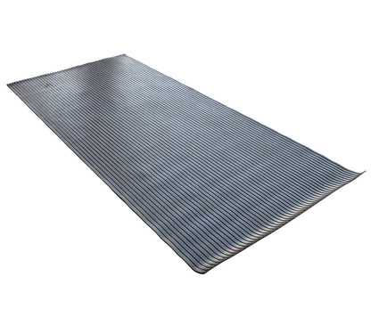 BDK M330 Heavy-Duty Truck Utility Bed Mat – Extra-Thick 4' x 8' Rubber Cargo Liner, Durable All-Weather Protection, Trim-To-Fit Design, Black