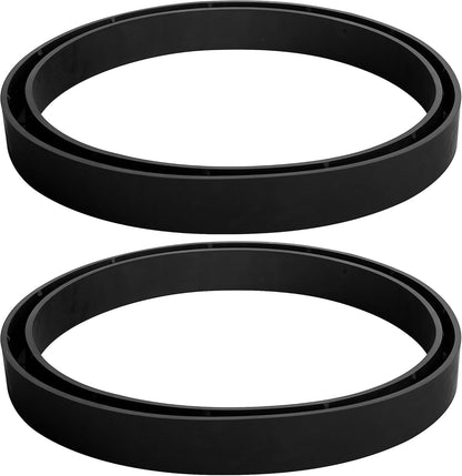 RunNico Propane Tank Base Holder - 2 Pack Protective Spacer Ring for 20-40 lb Cylinders