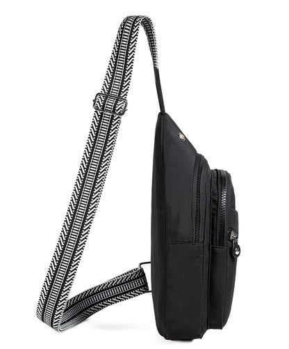 Crossbody Sling Bag Small Sling Backpack, Cross Body Bag Chest Bag for Women Men Travel Hiking Daypack