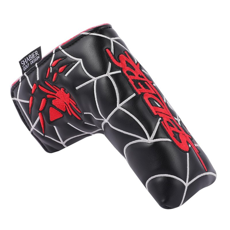 SHABIER Black Golf Blade Head Cover with Design for Blade Golf Putter Head Cover