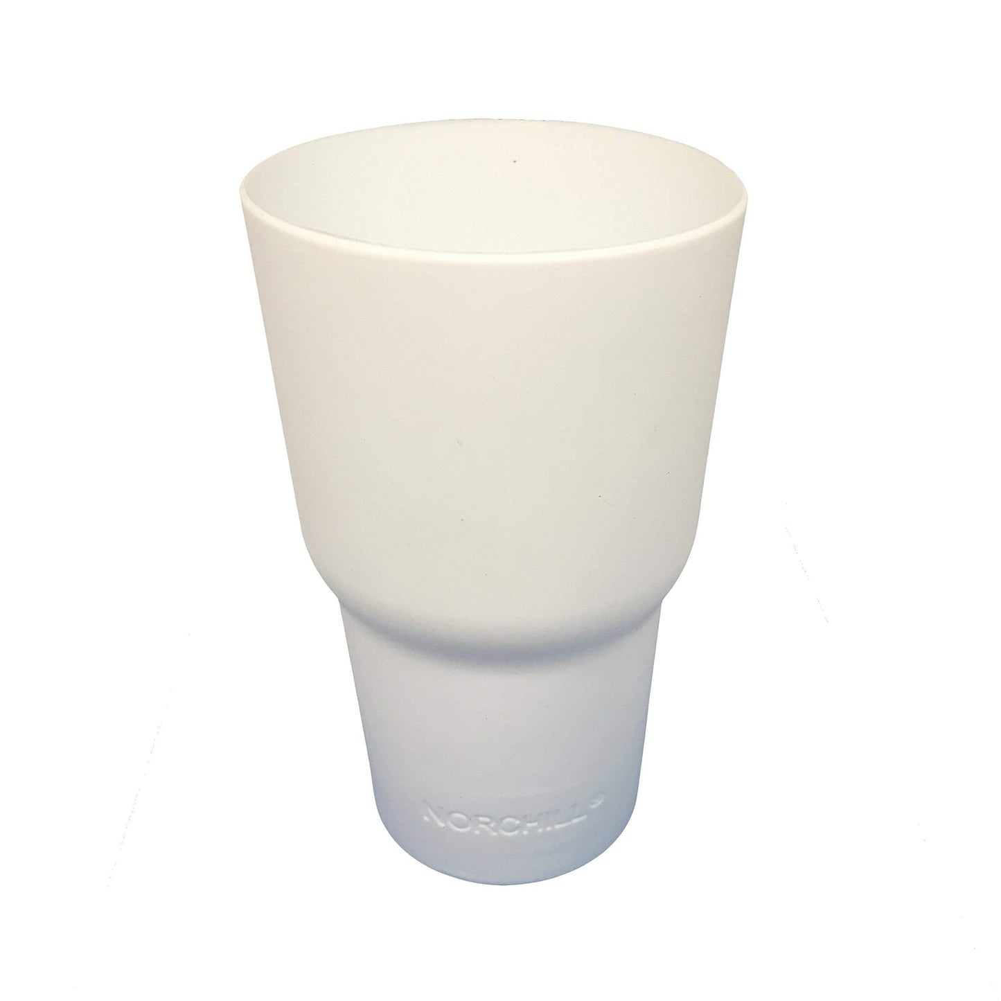 NorChill 30 oz Silicon Tumbler Sleeve, White