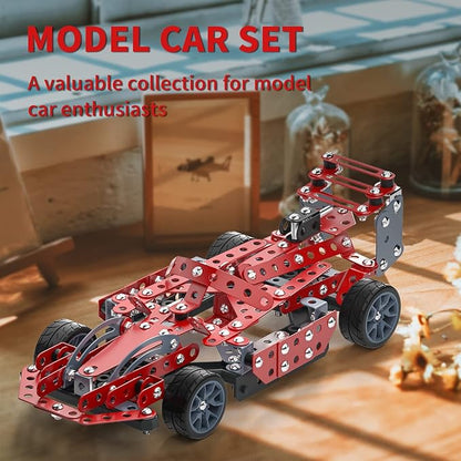 Lucky Doug Building Kit Model Car Set - STEM Project Building Toys for Kids Ages 8-12 Assembly Building Vehicle for Boys 8 9 10 11 Years Old