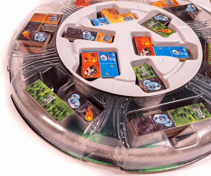 Planet Unknown by Adam's Apple Games | Strategy Board Game | for 1 to 6 Players | Ages 10+ | Competitive Polyomino Tile-Placement Strategy