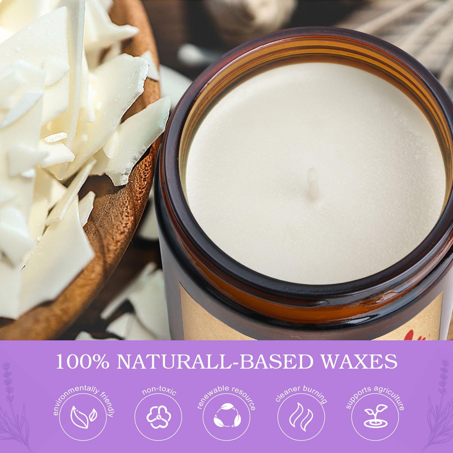 KOTKAS Lavender Candle Gifts for Mom Birthday - Funny Mothers Day Candles for Mom from Son Daughter - Eucalyptus Lavender Scented Soy Candles Non Toxic for Home - at Least You Dont Have Ugly Children