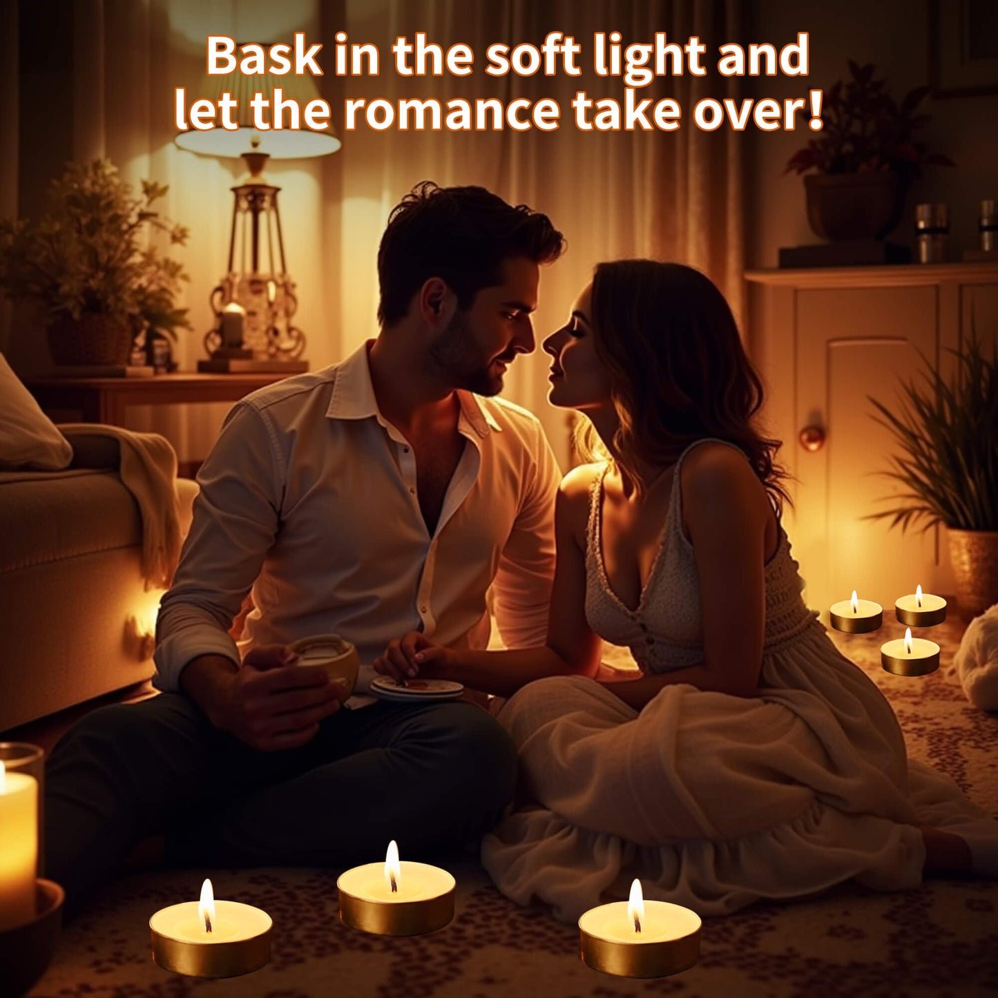 UNBREAKABLE - Tea Light Candles 300 Pack – Unscented Long Lasting 3 Hour Burn – White Smokeless Tealights for Decoration, Holiday, Party, Wedding, Home Use
