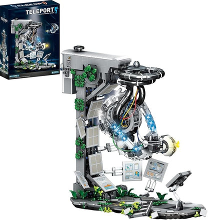 Portol 2 Games GLa Building Set for Adults Ideas Mechanical Robot Engine Model Building Kit with Light &amp Motor Cool Collectible Games Fans Gift (1976 Pcs)
