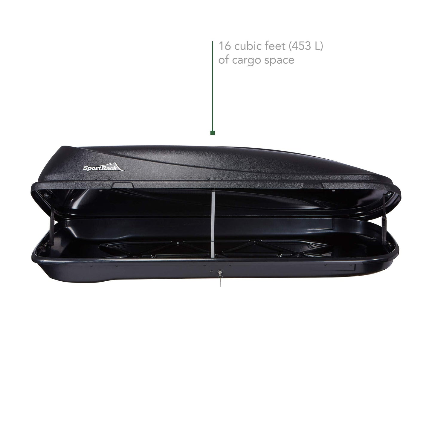 SportRack SR7016 Horizon Cargo Box, 16-Cubic Feet, Black