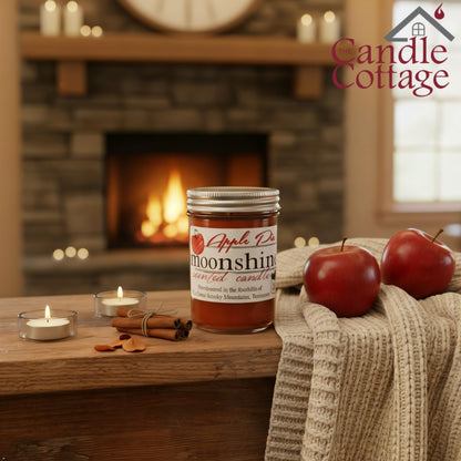 The Candle Cottage Mini Moonshine Candle - Apple Pie