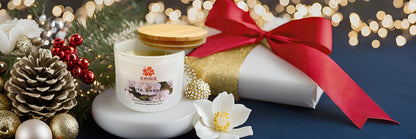 CHIDIZ White Gardenia Soy Scented Candles | Large 1 Wick Jar Candle | Up to 45 Hours Burning Time | Relaxing Aromatherapy Candles | Housewarming Gift for Women and Men (Medium, White Gardenia)