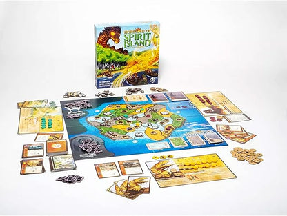 Greater Than Games | Horizons of Spirit Island | Cooperative Strategy Board Game | 1 to 3 Players | 90+ Minutes | Ages 14+