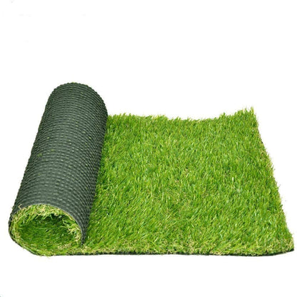 Artificial Grass Turf Pet Grass Fake Grass Rug 7FT x 12FT, 1.38inch Pile Height High Density Faux Grass Indoor Outdoor Synthetic Grass Lawn Carpet,Non Toxic Astroturf,Custom Size Provided