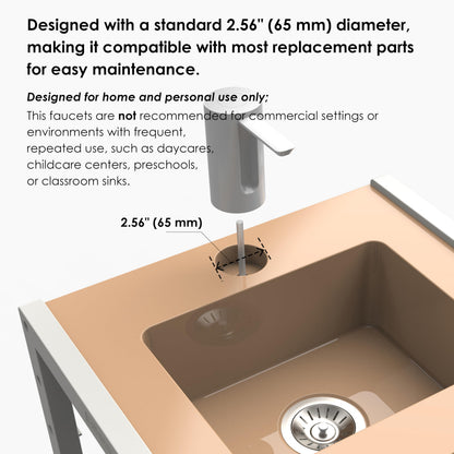 Splishkin Bathroom Vanity Sink, Portable Sink – Wash Station with Electronic Faucet, Adjustable Height, Dual Water Tanks – Ideal for Home, Camping, Art & Pottery Studios (Large Tank)