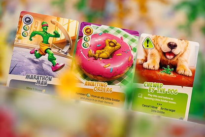 IELLO: Little Soldiers Strategy Board Game Take Control of The Playroom 30 Minute Play Time 2 to 4 Players for Ages 8+
