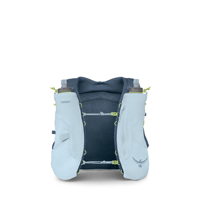 Osprey Dyna 1.5L Women's Running Hydration Vest with Hydraulics Soft Flasks - Adjustable Water Pack with Pockets, Dawn Blue, Large