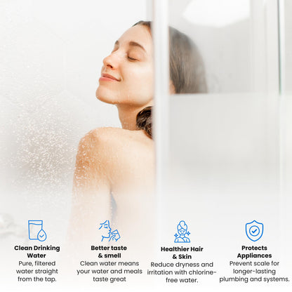 Kind Water Systems E-3000UV Whole House Salt-Free Water Softener & Filter Combo with UV