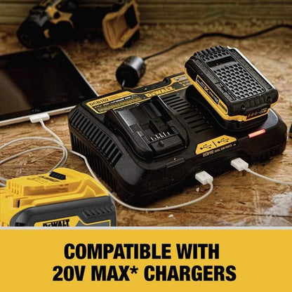 DEWALT FLEXVOLT 20V/60V MAX* 12.0-Ah Battery - High Capacity Power for Tools