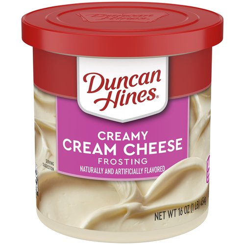 Duncan Hines Creamy Cream Cheese Flavored Frosting, 16 oz.