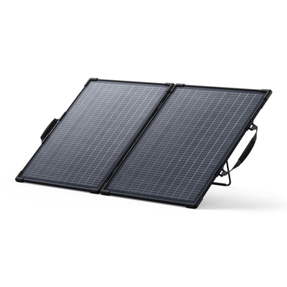 Anker SOLIX PS100 Bifacial Portable Solar Panel, 100W Foldable Solar Charger with Dual-Sided Power Generation, 25%+ High Conversion Efficiency, for Camping, RVs, and Home Backup