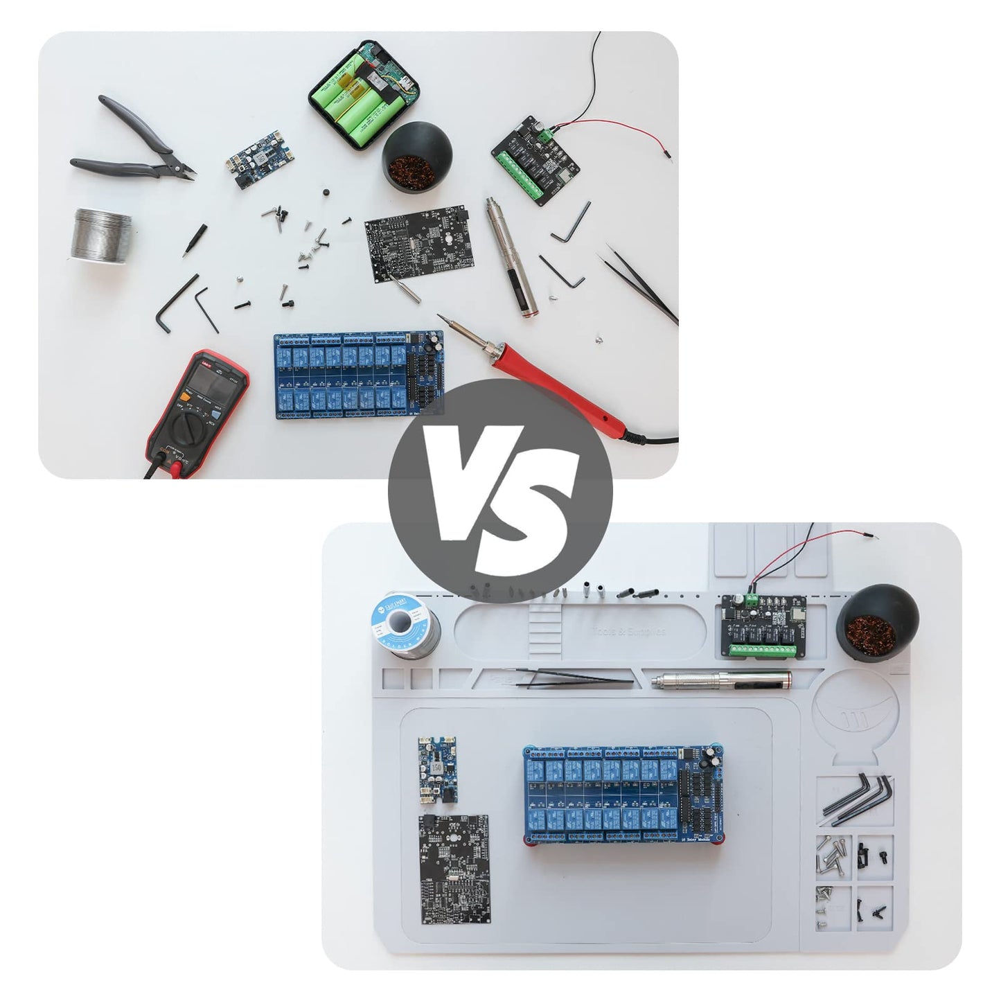SainSmart 2-in-1 Luxurious Soldering Repair Station+SainSmart Magnetic Solder Smoke Absorber
