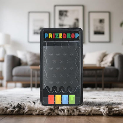 iElyiEsy 25x14 Prize Drop Plinko Board Game Set Featuring 8 Personalizable Playing Pucks. A for Family Get - Togethersand Carnival - Style Events - Mini Collapsible Tabletop Plinko Game Drop