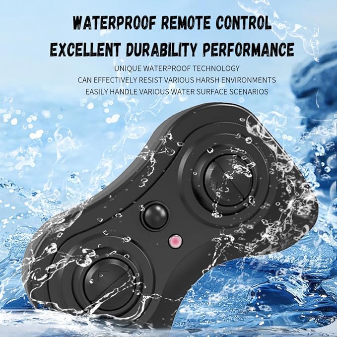 Waterproof RC Monster Truck Amphibious Remote Control Trucks 13In Big Off Road RC Cars for Kids 4WD 360° Rotation Two Rechargeable Batteries Gifts for Boys Girls Age 4-12 Pool Toys (Orange)