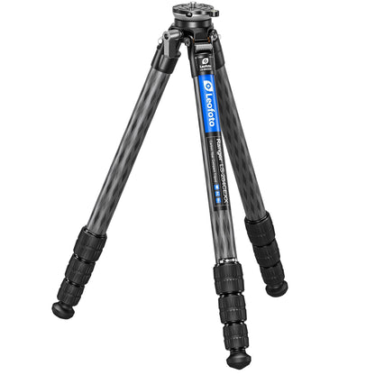 Leofoto LS-284CEXX Travel Tripod w/Built-in Leveling Head, Ranger Series, Carbon Fiber, 4 Leg Sections, Lightweight, Ball Head Optional (Tripod w/ 36mm Ball Head)