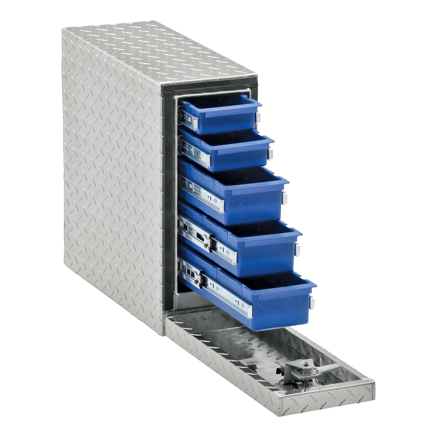UWS EC20021 18-Inch Heavy-Wall Aluminum Truck Bed Tool Box with 5 Drawers